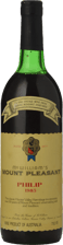 MOUNT PLEASANT Philip Shiraz, Hunter Valley 1985 Bottle