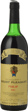 MCWILLIAM'S MOUNT PLEASANT Philip (Hermitage) Shiraz, Hunter Valley 1985 Bottle