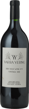 YARRA YERING Dry Red Wine No.1 Cabernets, Yarra Valley 2010 Magnum image number 0