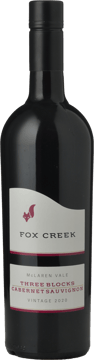 FOX CREEK WINES Three Blocks Cabernet, McLaren Vale 2020 Bottle image number 0