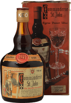 KEO Commandaria St. John Dessert Wine Liqueur, Cyprus NV Bottle image number 0