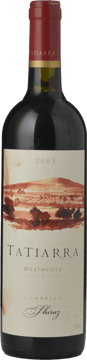 TATIARRA Cambrian Shiraz, Heathcote 2003 Bottle image number 0