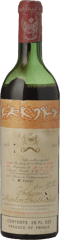 CHATEAU MOUTON-ROTHSCHILD 1er cru classe, Pauillac 1965 Bottle image number 0