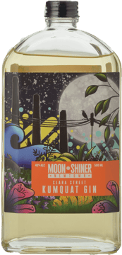 MOON SHINER NEWTOWN DISTILLING Kumquat Clara Street 40%ABV Gin, New South Wales NV 500ml image number 0