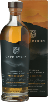 CAPE BYRON DISTILLERY The Original 47% ABV Whiskey, Byron Bay NV 700ml image number 0