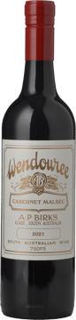 WENDOUREE Cabernet Malbec, Clare Valley 2021 Bottle image number 0
