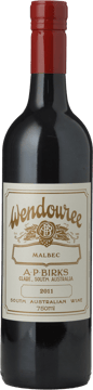 WENDOUREE Malbec, Clare Valley 2011 Bottle image number 0
