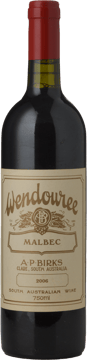 WENDOUREE Malbec, Clare Valley 2006 Bottle image number 0