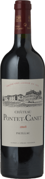 CHATEAU PONTET-CANET 5me cru classe, Pauillac 2008 Bottle image number 0