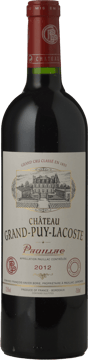 CHATEAU GRAND-PUY-LACOSTE 5me cru classe, Pauillac 2012 Bottle image number 0