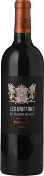 LES GRIFFONS DE PICHON BARON Second wine of Chateau Pichon Baron , Pauillac 2021 Bottle image number 0