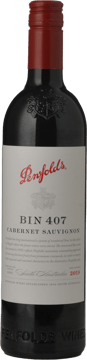 PENFOLDS Bin 407 Cabernet Sauvignon, South Australia 2019 Bottle image number 0
