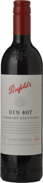 PENFOLDS Bin 407 Cabernet Sauvignon, South Australia 2019 Bottle image number 0