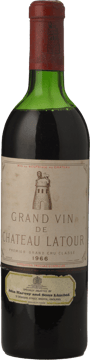 CHATEAU LATOUR 1er cru classe, Pauillac 1966 Bottle image number 0