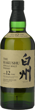 SUNTORY Hakushu 12 Year Old 43% ABV Single Malt Whisky, Japan NV 700ml image number 0