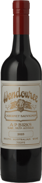 WENDOUREE Cabernet Sauvignon, Clare Valley 2023 Bottle image number 0