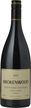 BROKENWOOD WINES Graveyard Vineyard Shiraz, Hunter Valley 2007 Bottle image number 0