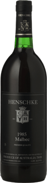 HENSCHKE Malbec, Eden Valley 1985 Bottle image number 0