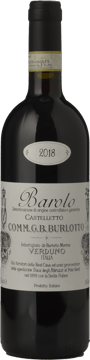 COMM G B BURLOTTO Castelletto, Barolo DOCG 2018 Bottle image number 0
