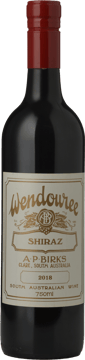 WENDOUREE Shiraz, Clare Valley 2018 Bottle image number 0
