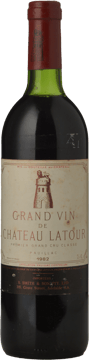 CHATEAU LATOUR 1er cru classe, Pauillac 1982 Bottle image number 0