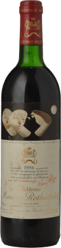 CHATEAU MOUTON-ROTHSCHILD 1er cru classe, Pauillac 1986 Bottle image number 0