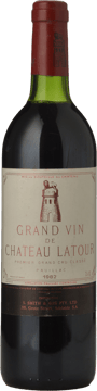 CHATEAU LATOUR 1er cru classe, Pauillac 1982 Bottle image number 0