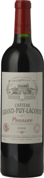 CHATEAU GRAND-PUY-LACOSTE 5me cru classe, Pauillac 2005 Bottle image number 0