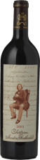 CHATEAU MOUTON-ROTHSCHILD 1er cru classe, Pauillac 2003 Bottle