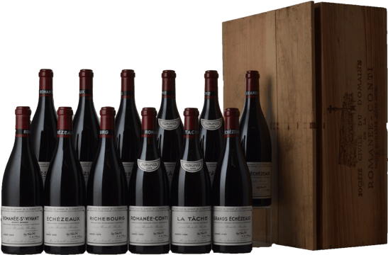 DOMAINE DE LA ROMANEE-CONTI 12 Bottle Mixed Case, Vosne-Romanee 1999 Set image number 0