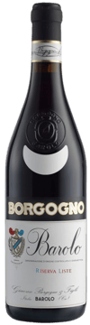 BORGOGNO Barolo Liste Riserva , Barolo DOCG 2020 Bottle image number 0