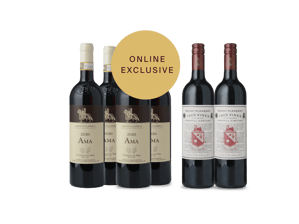 LANGTONS CASTELLO DI AMA Ama Chianti Classico with MOUNT PLEASANT Rosehill 1965 Vines Shiraz Upgrade 6 Pack MV Case