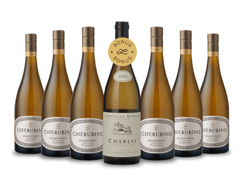 LANGTONS CHERUBINO Caves Road Chardonnay with a Bonus DOMAINE CHRISTIAN MOREAU, Chablis 7 Pack  2024 Case image number 0