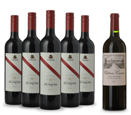 LANGTONS D'Arenberg The Dead Arm with a 2017 Chateau Canon 6 Pack MV Case