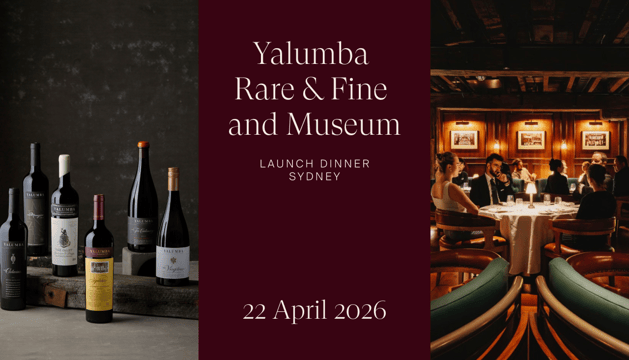 Yalumba Rare and Fine and Museum Release Dinner 2026 Ticket