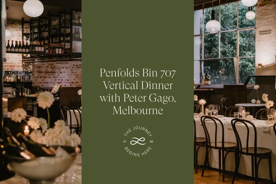 Penfolds Bin 707 Dinner with Peter Gago Melbourne 2024 Ticket image number 0