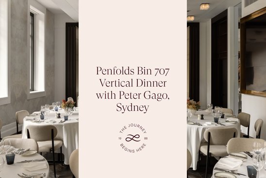 Penfolds Bin 707 Dinner with Peter Gago Sydney 2024 Ticket image number 0