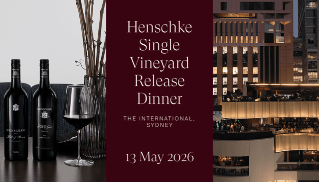 Henschke Single Vineyard Release Dinner 2026 Ticket image number 0