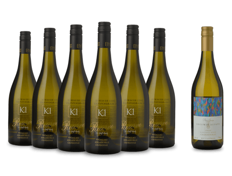 LANGTONS GEOFF HARDY WINES K1 Reserve Chardonnay, Adelaide Hills with a Bonus  LEEUWIN ESTATE Art Series Chardonnay, 7 Pack 2022 Case image number 0
