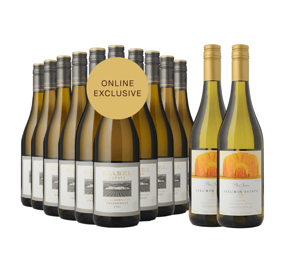 LANGTONS Isabel Chardonnay and Leeuwin Estate 12 Pack MV Case