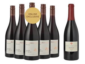 LANGTONS OAKRIDGE WINES Valley Series Pinot Noir with upgrade BASS PHILLIP WINES Premium Pinot Noir 6 pack Pinot Noir, Yarra Valley, South Gippsland 2022 Case