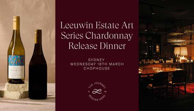Leeuwin Estate Art Series Chardonnay Release Dinner Sydney 2026 Ticket