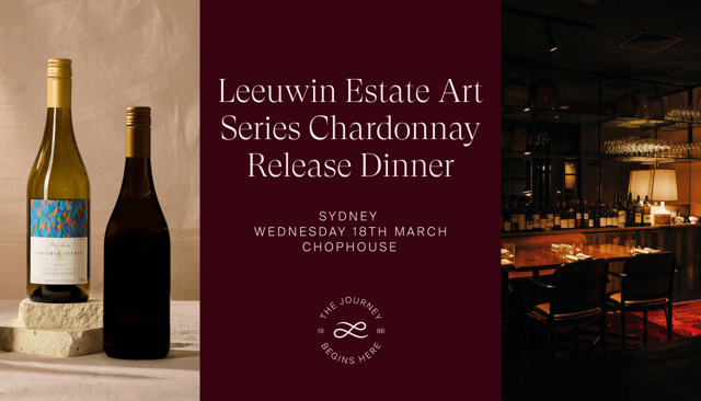Leeuwin Estate Art Series Chardonnay Release Dinner Sydney 2026 Ticket image number 0