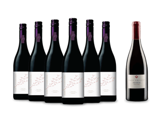 LANGTONS ISLAND OF SLIDING DOORS Pinot Noir, Tasmania with a bonus bottle of BASS PHILLIP WINES Premium Pinot Noir, 7 Pk MV Case image number 0