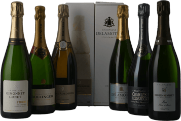 LANGTONS Champagne Selection 6-pack , Champagne NV Case image number 0