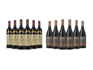 LANGTONS MOUNT PLEASANT Old Paddock and Old Hill Shiraz with Bonus CAPE MENTELLE Grey Label Shiraz, 12 Pk  MV Case