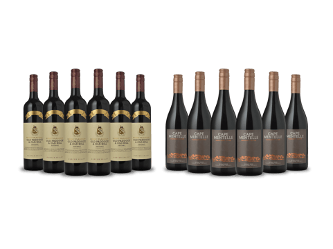 LANGTONS MOUNT PLEASANT Old Paddock and Old Hill Shiraz with Bonus CAPE MENTELLE Grey Label Shiraz, 12 Pk  MV Case image number 0