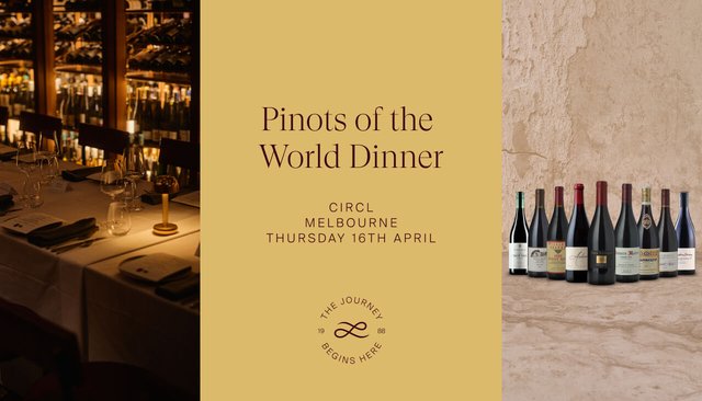 Pinots of the World Dinner Melbourne 2026 Ticket image number 0
