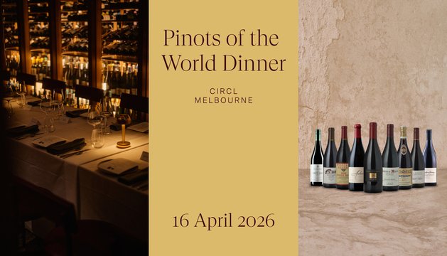 Pinots of the World Dinner Melbourne 2026 Ticket