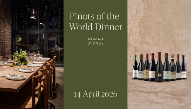 Pinots of the World Dinner Sydney 2026 Ticket